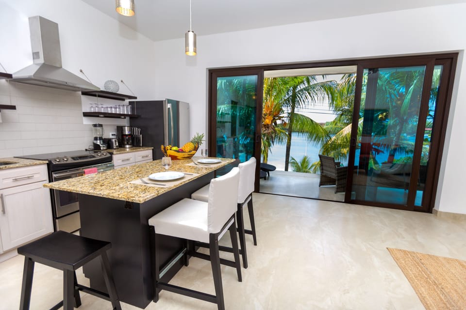 Condo, 1 Bedroom | Private kitchen | Fridge, microwave, oven, dishwasher