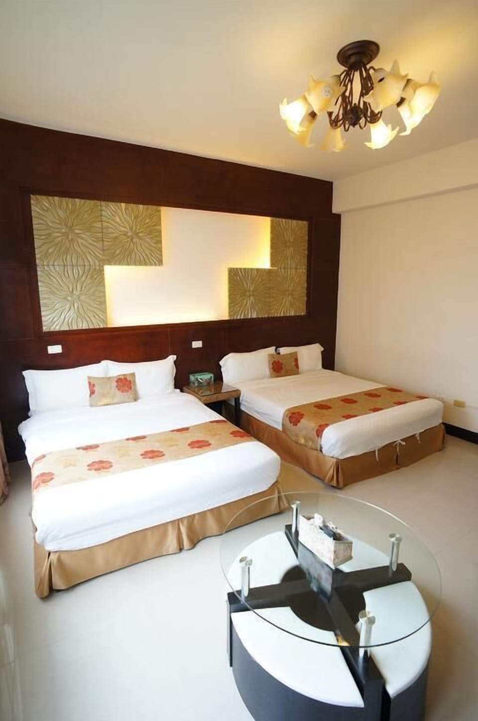 Economy Quadruple Room, 2 Double Beds, Private Bathroom, Tower | Blackout drapes, free WiFi, bed sheets