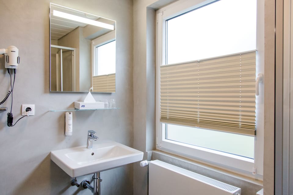 Double Room | Bathroom | Shower, free toiletries, hair dryer, towels