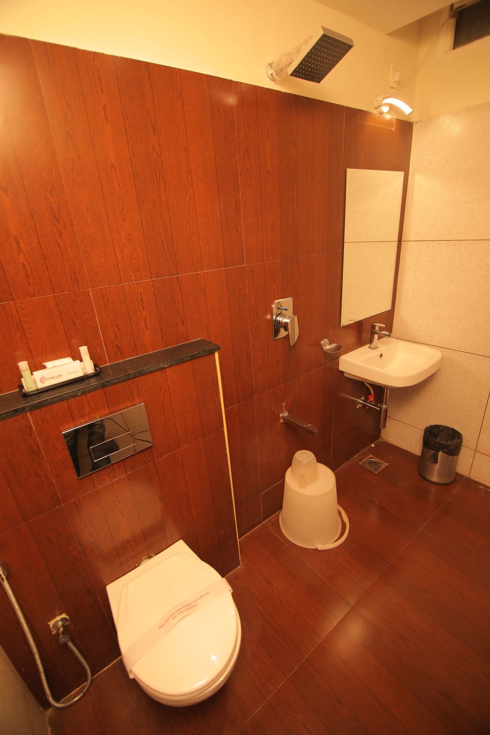 Shower, towels