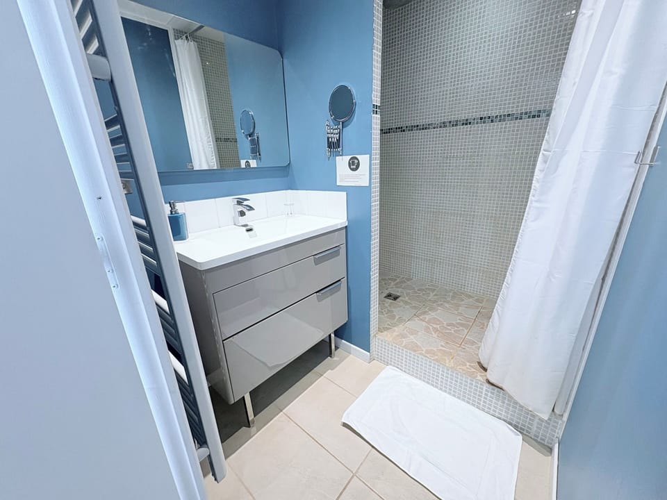 Suite (Paul Dubois) | Bathroom | Shower, free toiletries, hair dryer, towels