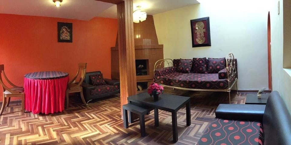 House, 2 Bedrooms, Fireplace | Living area | TV
