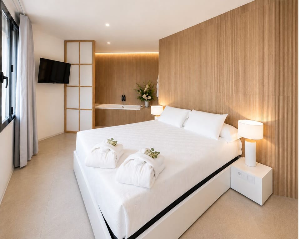Deluxe Suite (Junior) | Hypo-allergenic bedding available, in-room safe, desk, blackout drapes