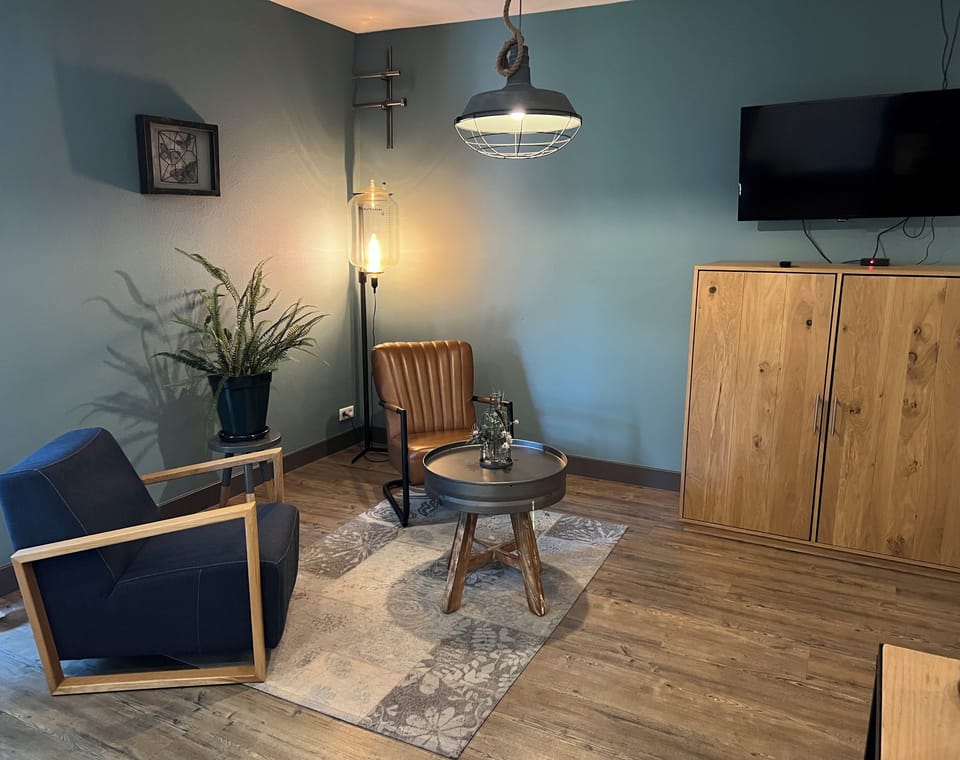 Minibar, desk, blackout drapes, iron/ironing board