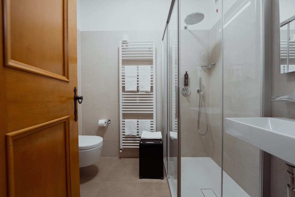Comfort Triple Room | Bathroom | Free toiletries, hair dryer, bidet, towels