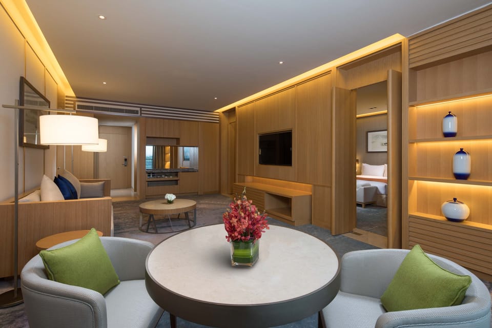Suite, 1 Bedroom, Lake View | 1 bedroom, premium bedding, down comforters, minibar