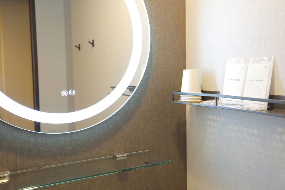 Desk, blackout drapes, iron/ironing board, free WiFi