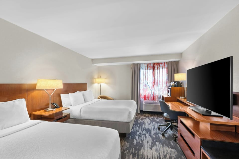 In-room safe, desk, blackout drapes, iron/ironing board
