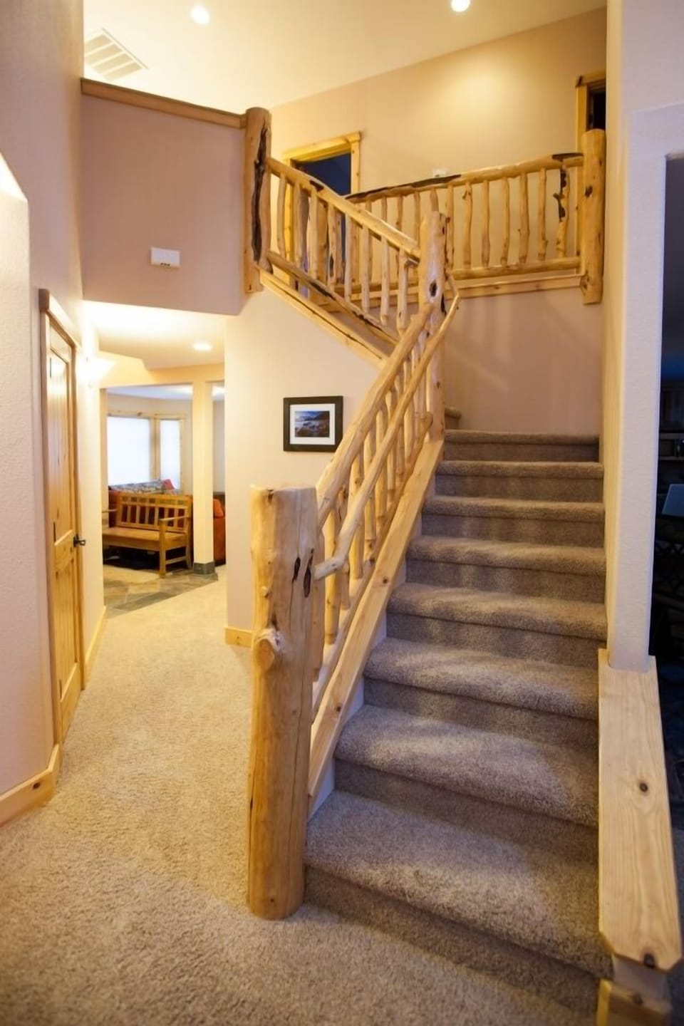 Staircase To Upstairs Bedrooms