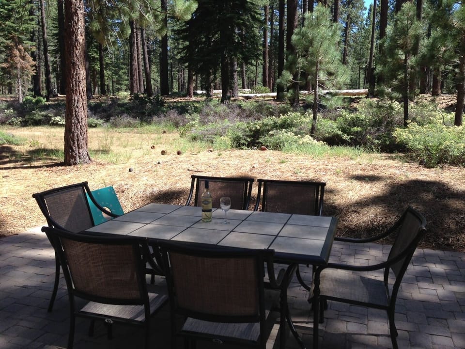 New outdoor table added summer 13.