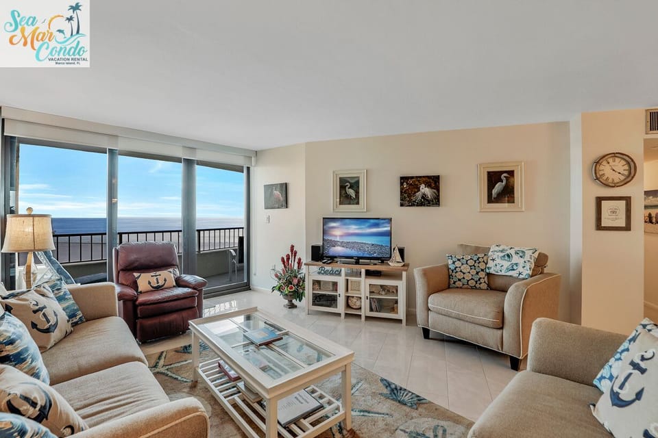Living Room with Ocean View
