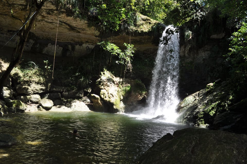 Nearby waterfall. Surfers Cove is your perfect location for your adventure! 