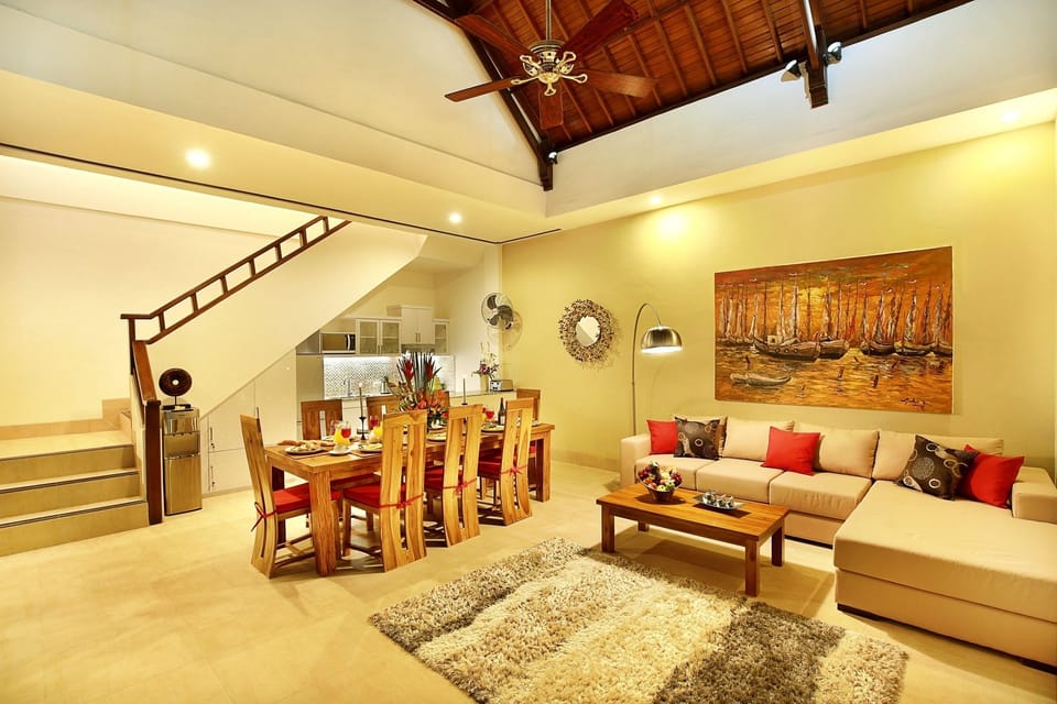 Villa, 3 Bedrooms | Living area | LCD TV, DVD player