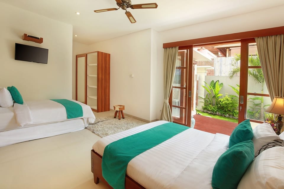 Villa, 2 Bedrooms | 2 bedrooms, in-room safe, desk, iron/ironing board