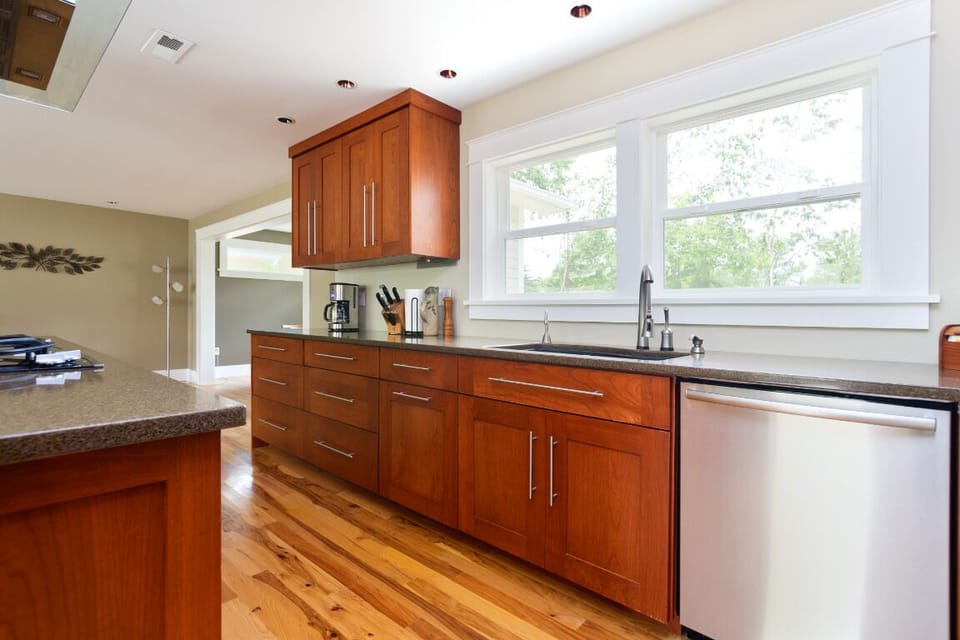 Newly remodeled kitchen with all JennAir appliances