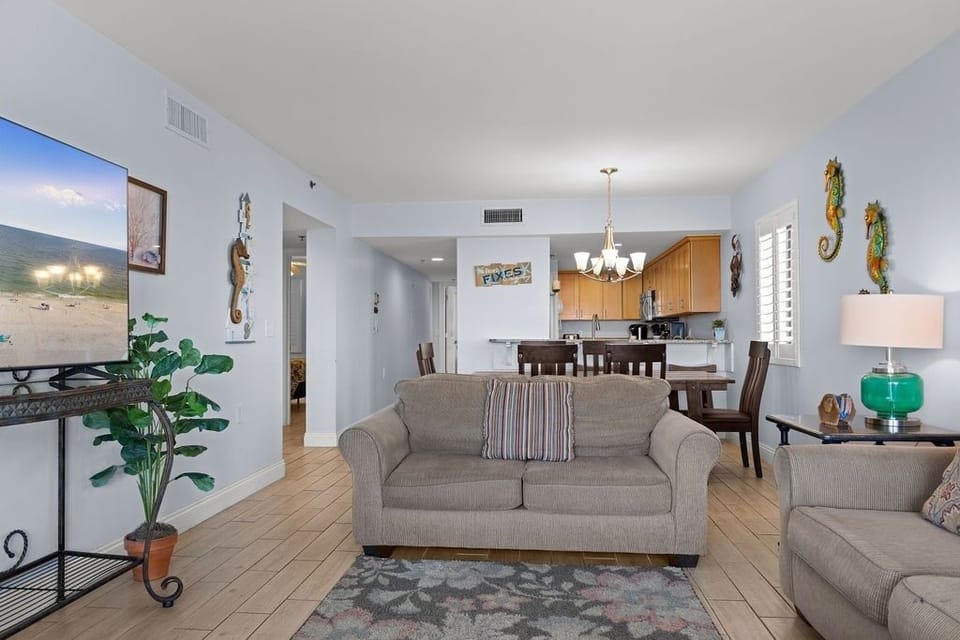 Condo, 3 Bedrooms | Living area | TV, DVD player