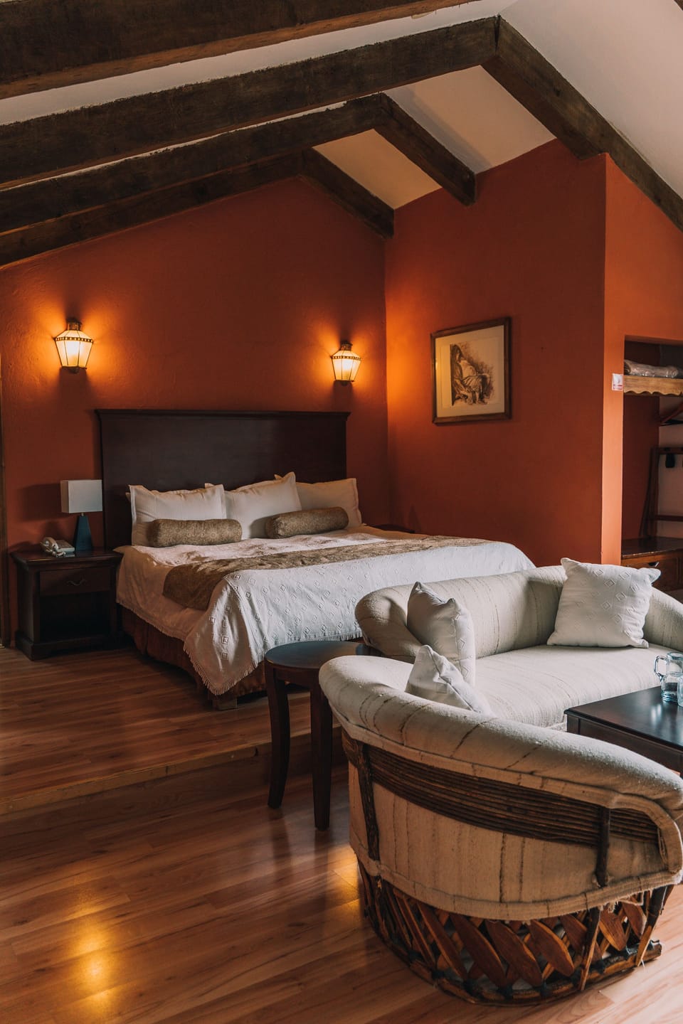 Premium bedding, memory foam beds, in-room safe, desk
