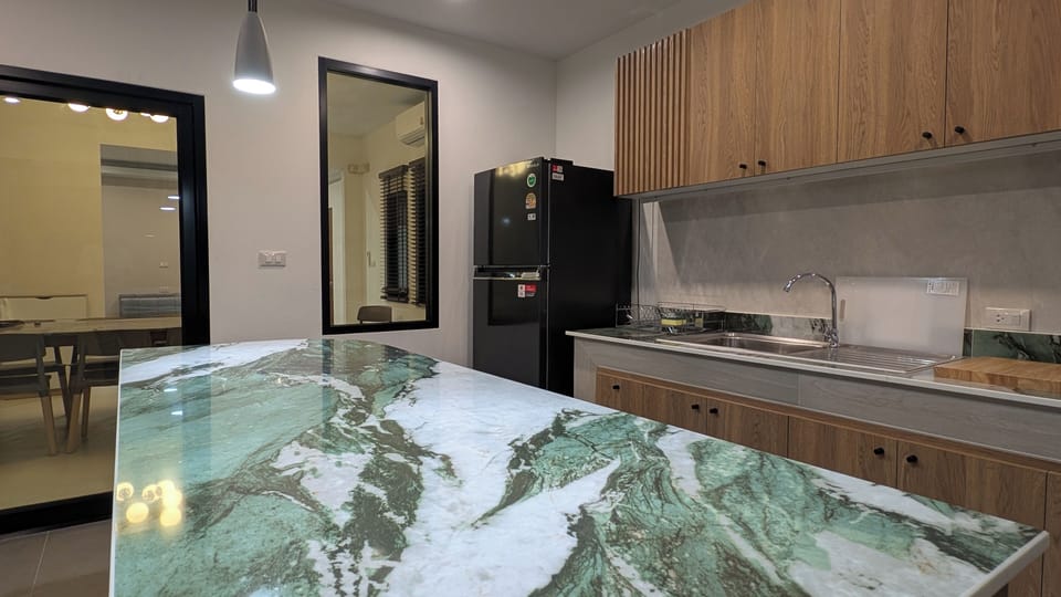 Pool Villa | Private kitchen | Coffee/tea maker, dining tables