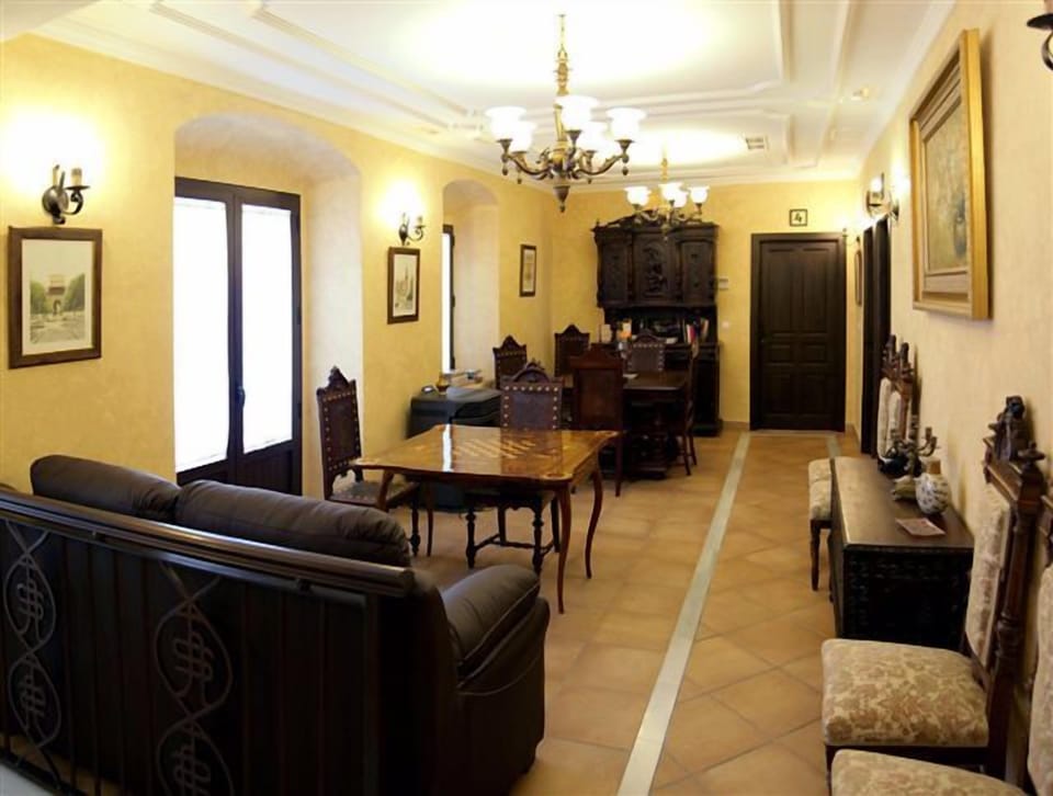 Lobby sitting area