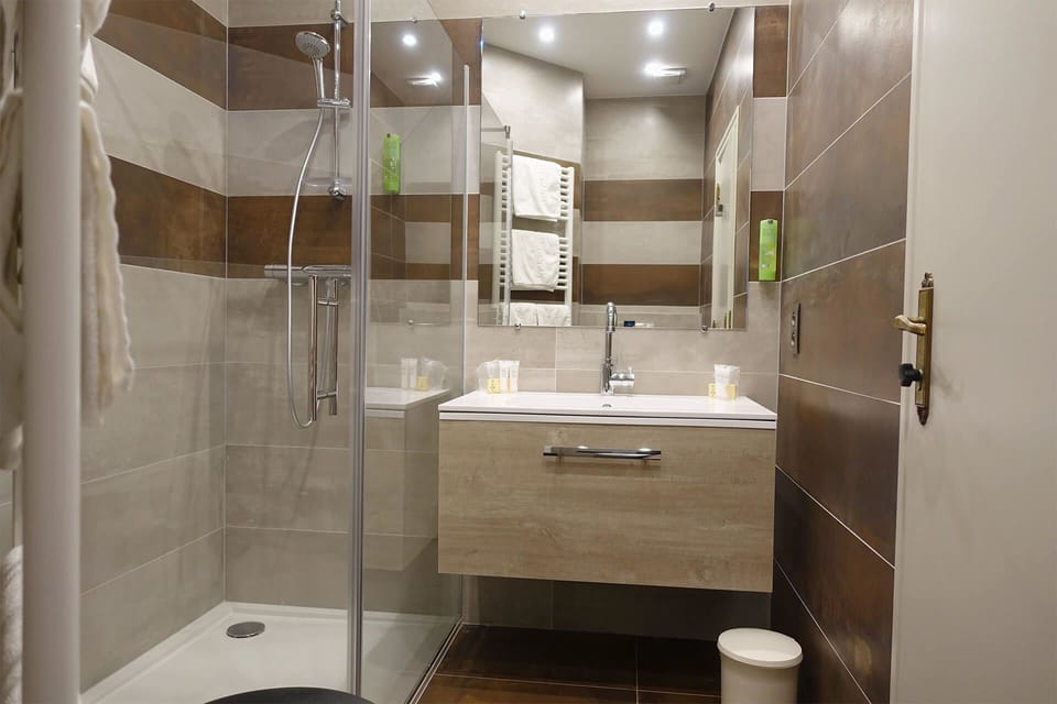 Superior Double or Twin Room | Bathroom | Free toiletries, hair dryer, towels