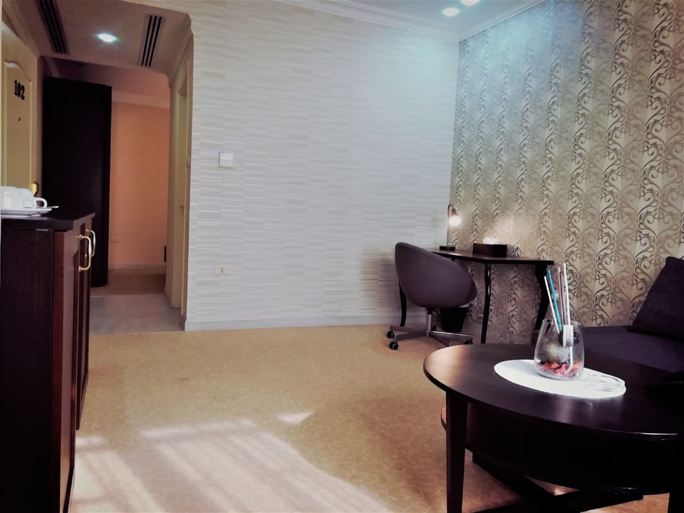 Junior Suite, 1 King Bed with Sofa bed | 1 bedroom, premium bedding, minibar, in-room safe