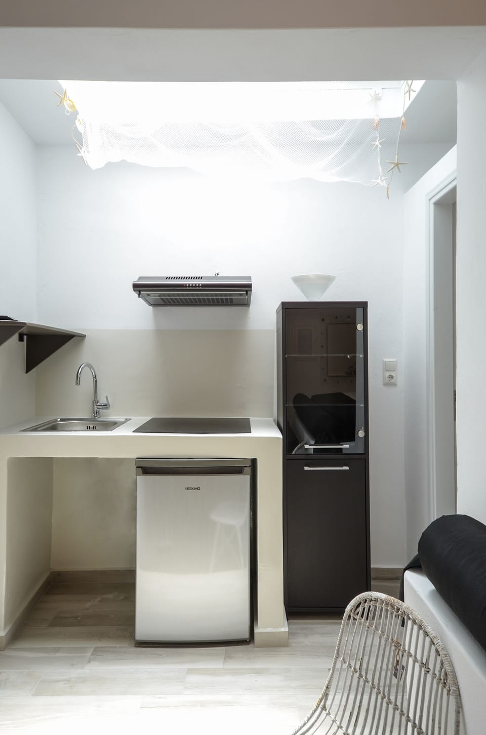 Junior Double Room, Ground Floor (No Terrace) | Private kitchen | Fridge, coffee/tea maker, electric kettle