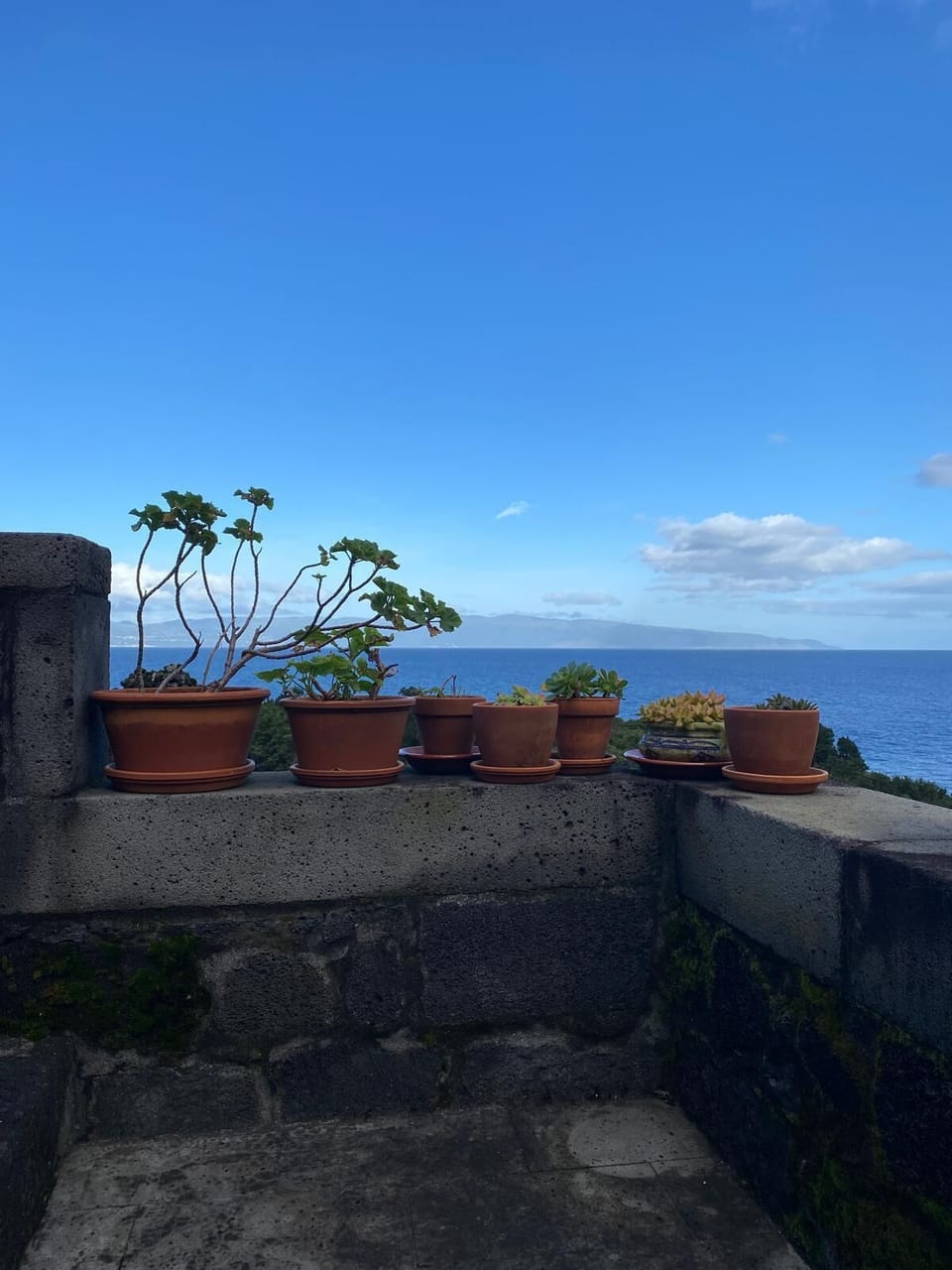 Sea view from balcony 