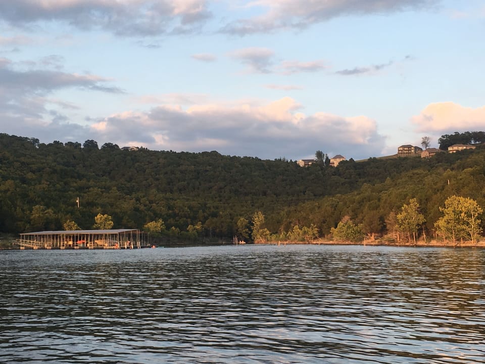 Our condo is in a quite cove.