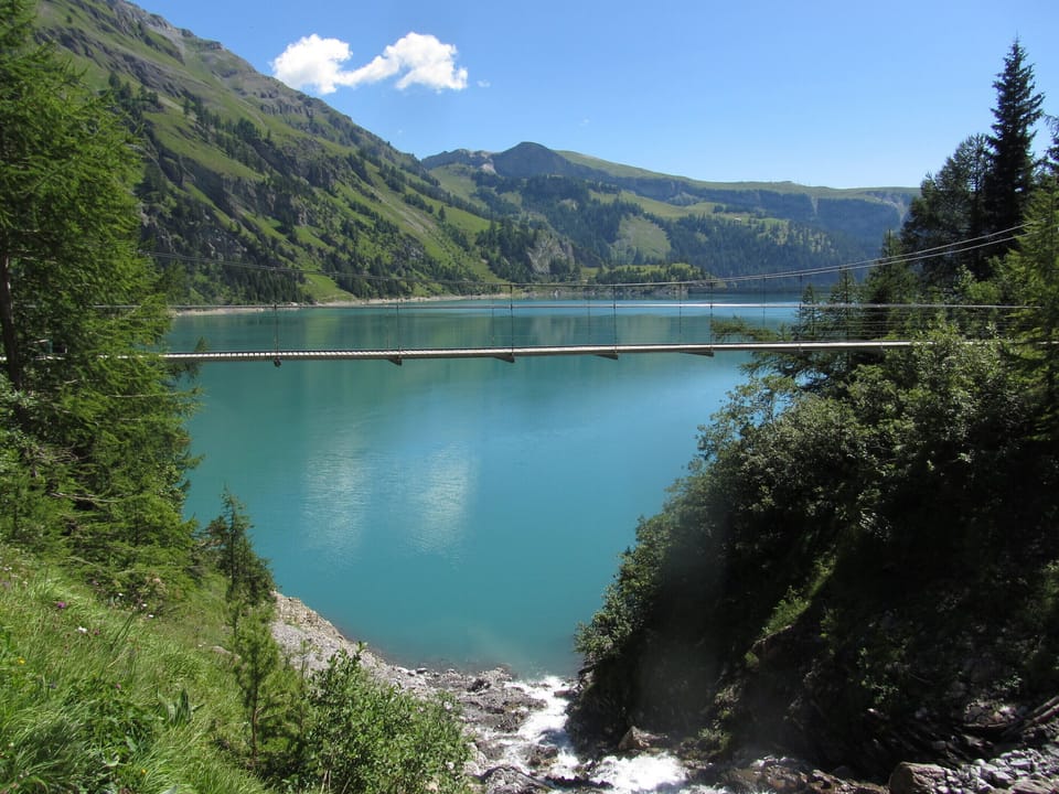 Lac de Tseuzier - Anzère. VS. CH. (439716)