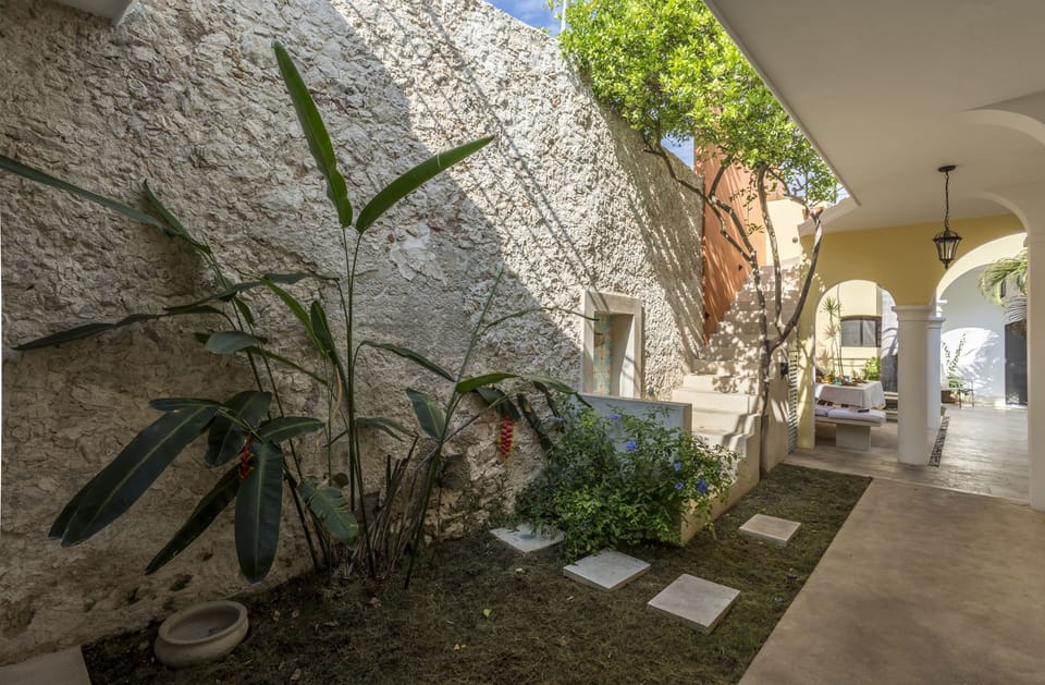 Entrance to the Garden area