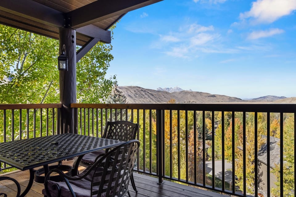 Patio with Teton Views