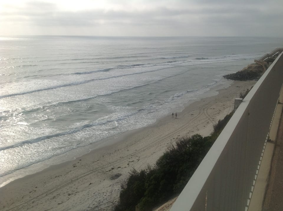 Our Beach is semi Private with limited access around cliffs for public.