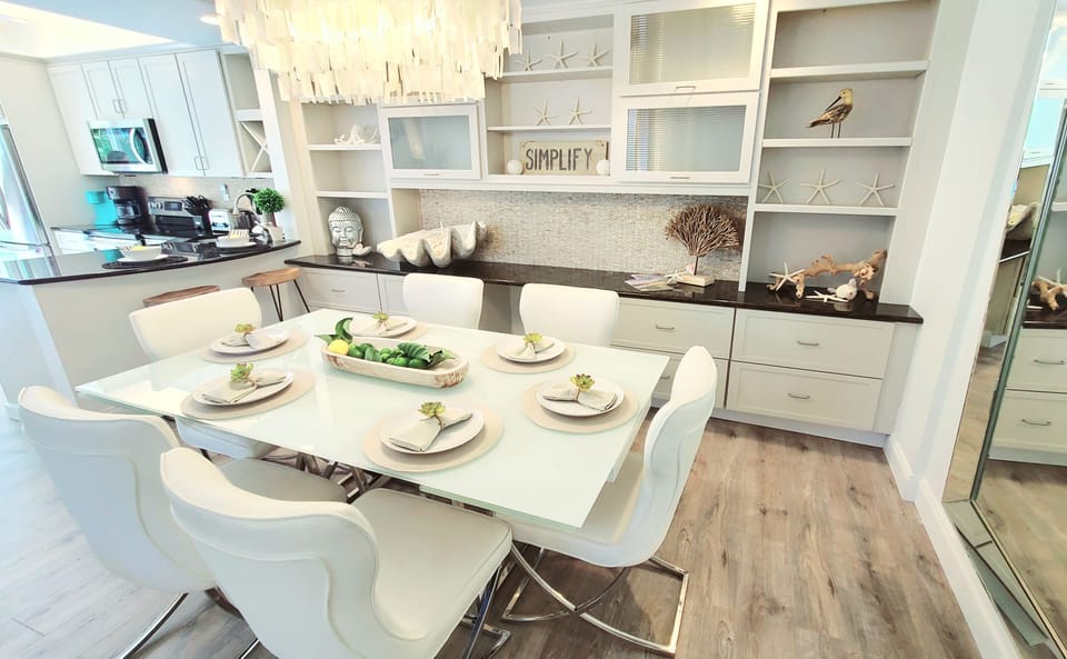 Open & Bright Dining Area