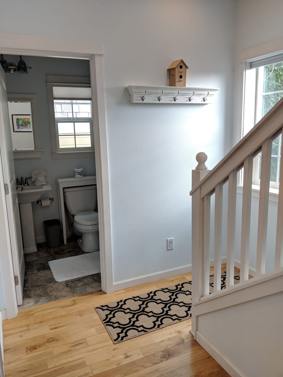 Main Floor Bath & Stairs