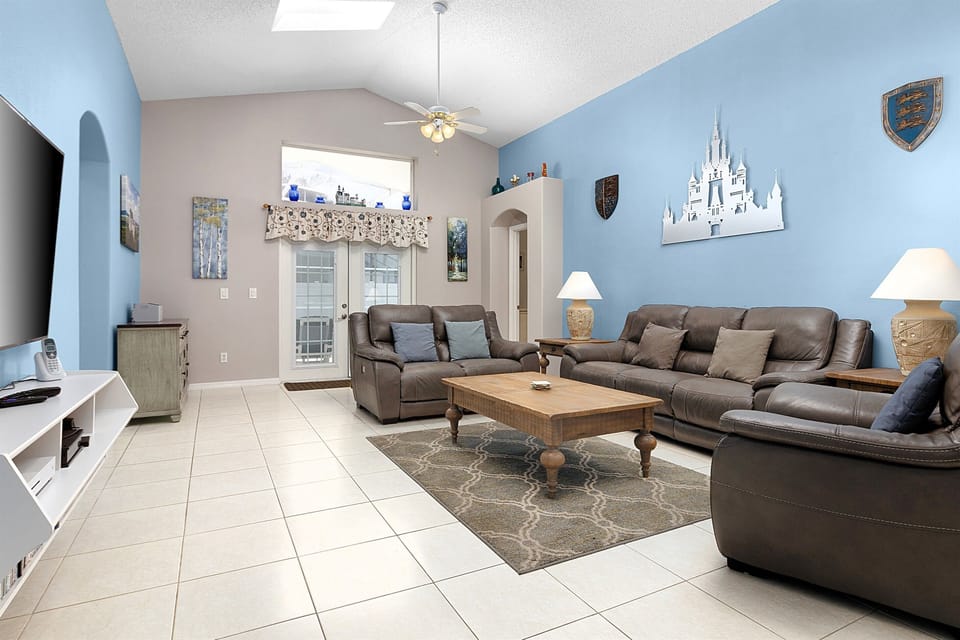 Vaulted ceilings and skylights in the great room!