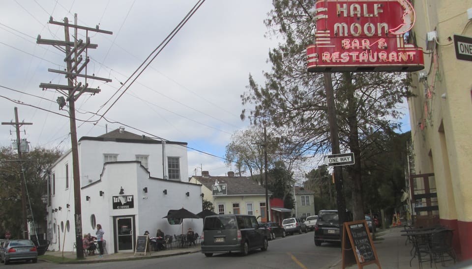 Coffee shop and neighborhood bar 1 block from property