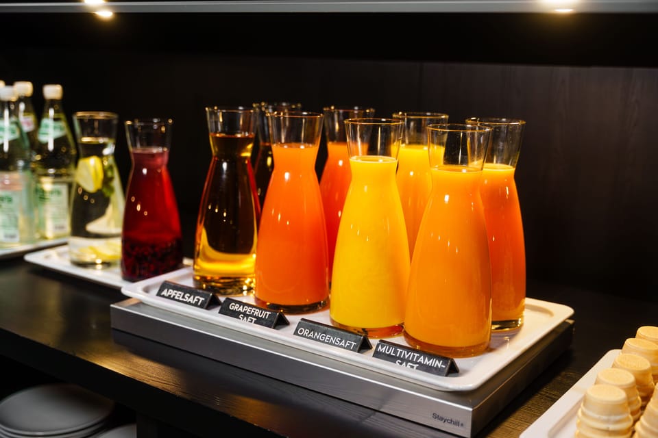 Daily self-serve breakfast for a fee