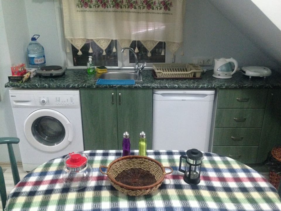 Apartment, 3 Bedrooms | Private kitchenette | Fridge, stovetop, electric kettle, toaster