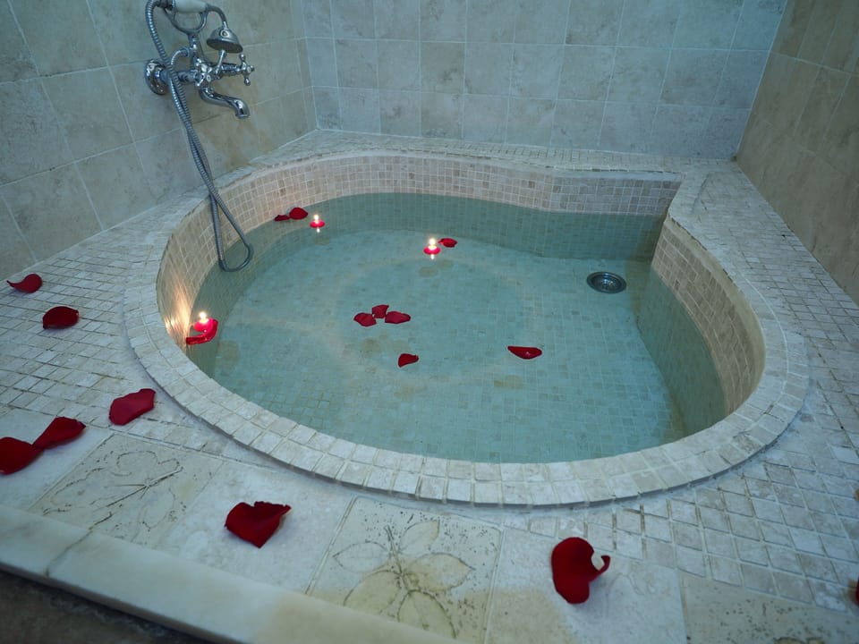 Superior Double Room | Bathroom | Free toiletries, hair dryer, slippers, bidet