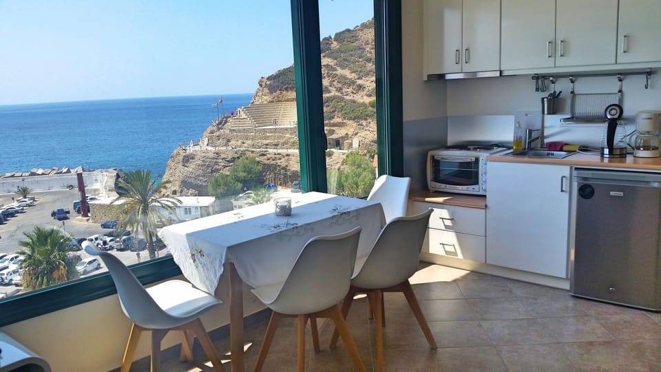 Apartment, 2 Bedrooms, Sea View | Living area | Flat-screen TV