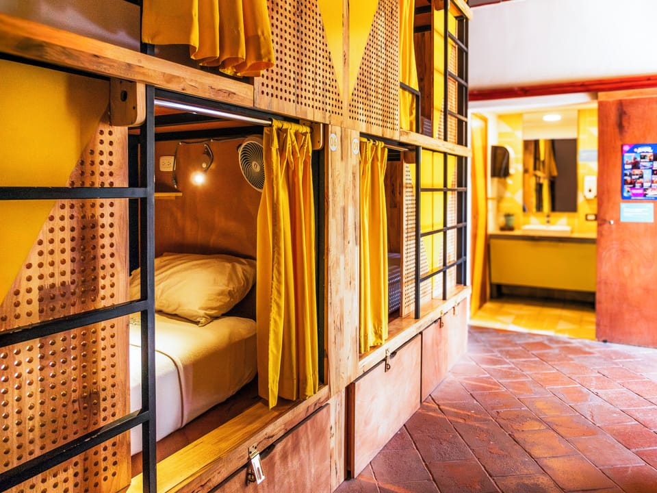 Standard Shared Dormitory | Soundproofing, iron/ironing board (on request), WiFi (free), bed sheets