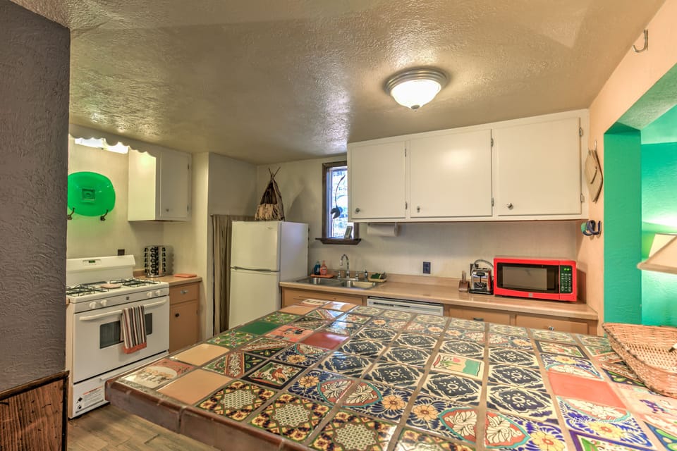 large kitchen Island