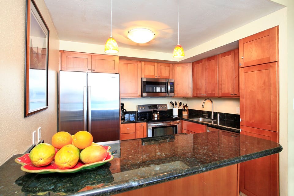 Newly remodeled kitchen