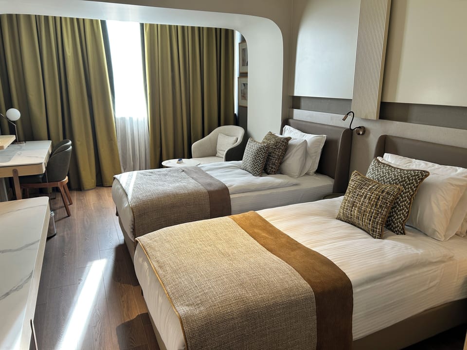 Minibar, in-room safe, desk, soundproofing