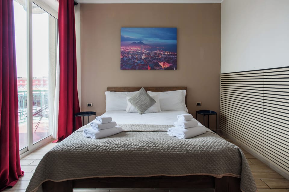 Triple Room, Terrace, City View | In-room safe, desk, soundproofing, free WiFi