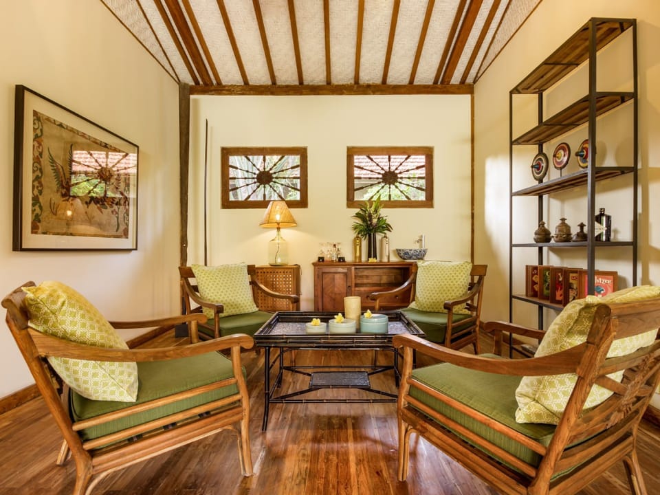Superior Villa | Living area | LED TV, DVD player