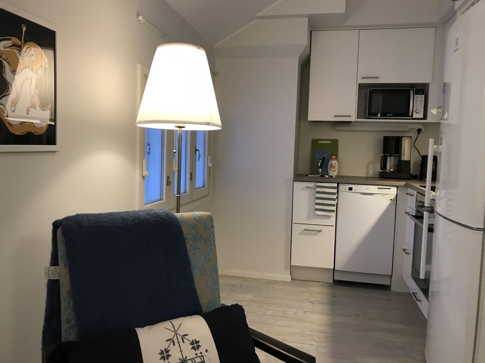 Deluxe Apartment | Private kitchenette | Full-size fridge, microwave, oven, stovetop
