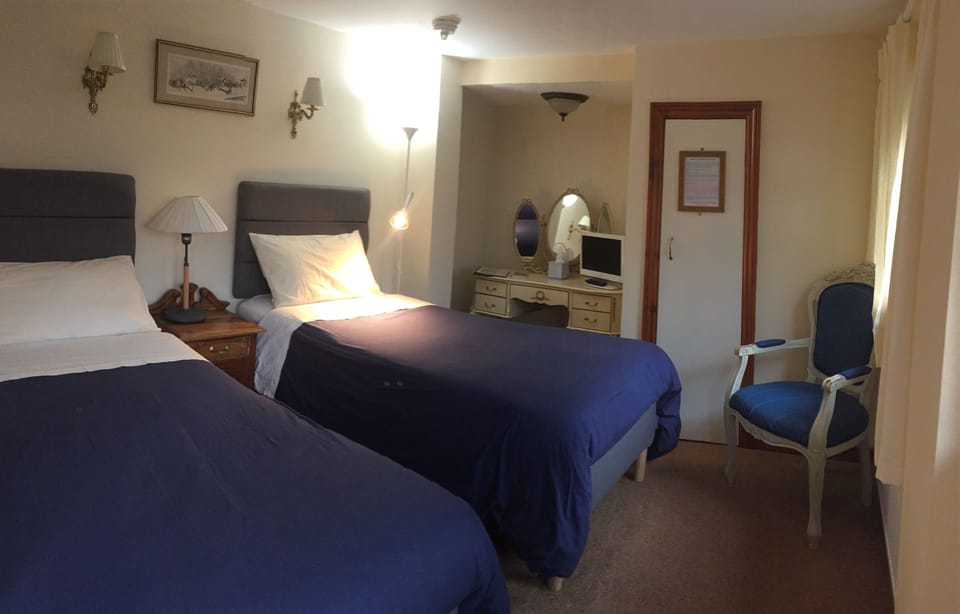 Classic Twin Room, Ensuite (Dog Friendly) | Iron/ironing board, free WiFi, bed sheets