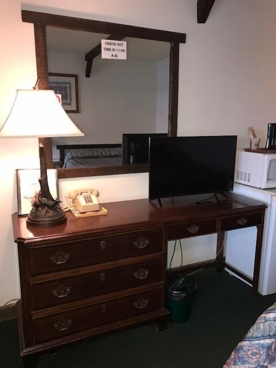 Premium bedding, desk, soundproofing, iron/ironing board