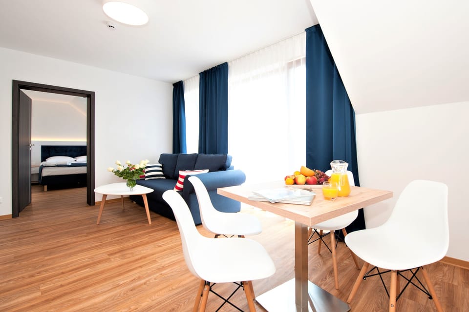 Apartment, 1 Bedroom, Kitchenette | Desk, iron/ironing board, rollaway beds, free WiFi